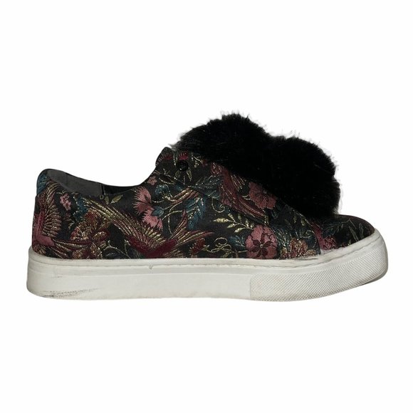 Sam Edelman Leya FF Floral Platform Sneakers 8.5M - Picture 6 of 10